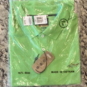 Greg Norman short sleeve golf polo